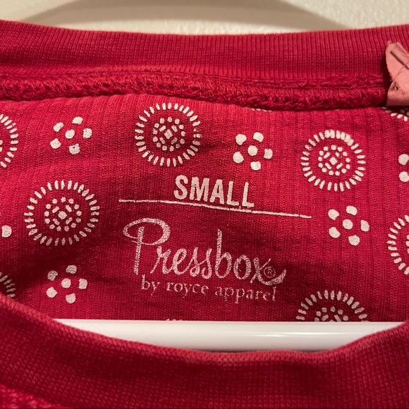 Women’s Pressbox Stanford Ribbed Sweatshirt - Small - Picture 5 of 5